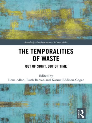cover image of The Temporalities of Waste